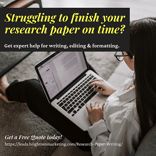 Research paper writing